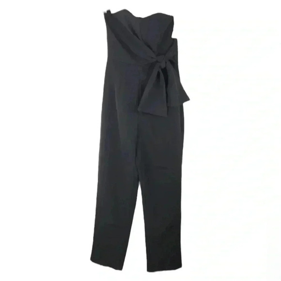 ASOS Bandeau Jumpsuit with Tie Detail - Picture 2 of 7